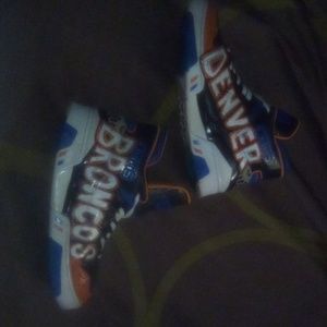 Customized Converse Denver Broncos